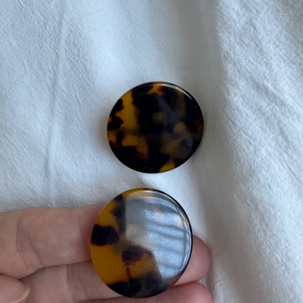 J. Crew Tortoise Shell Earrings